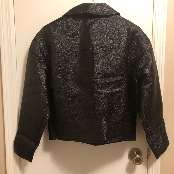 H&M Black Sparkle Jacket (NEW WITH TAG) - Picture 2 of 7